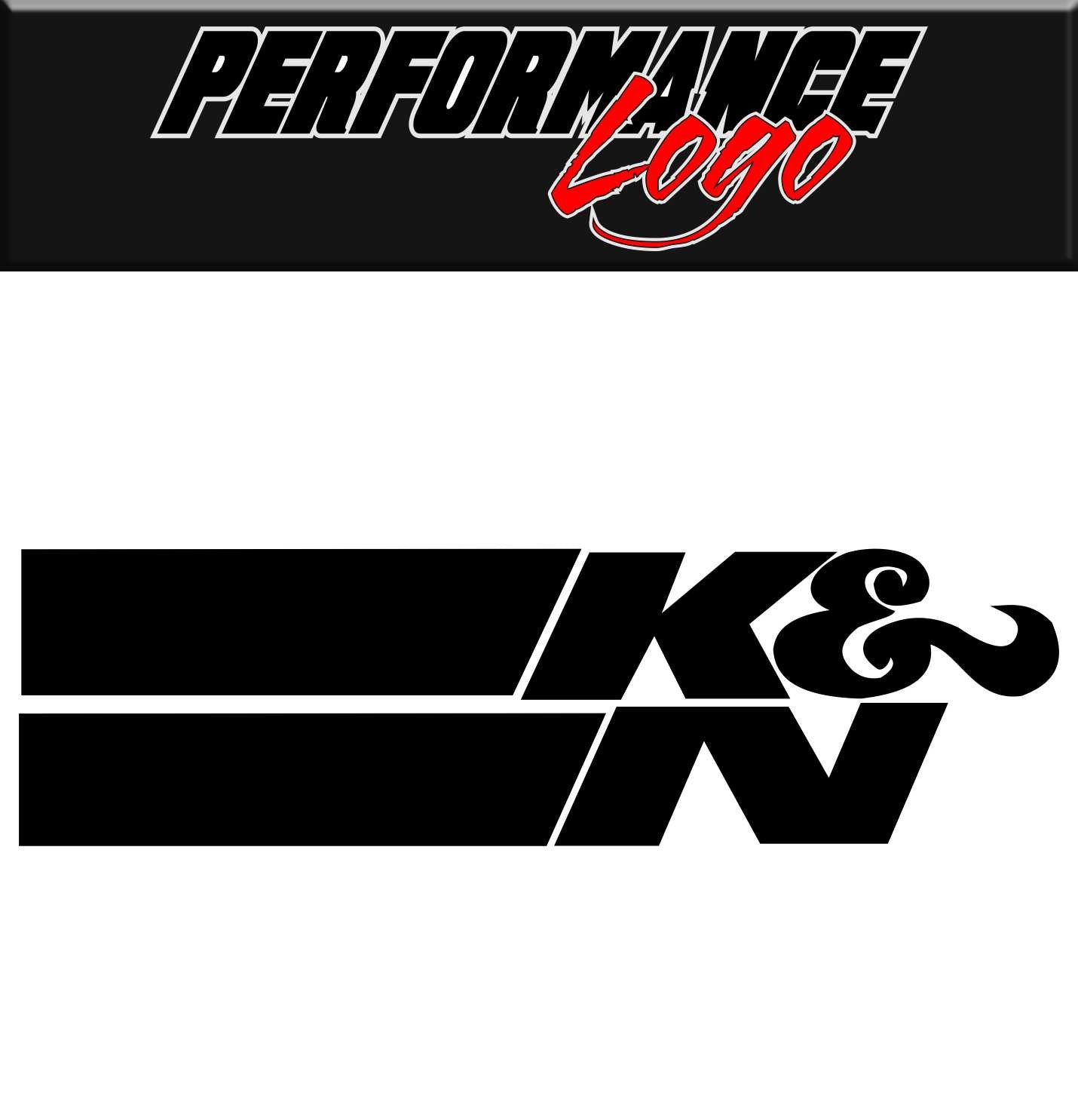 K&N Engineering decal, performance decal, sticker