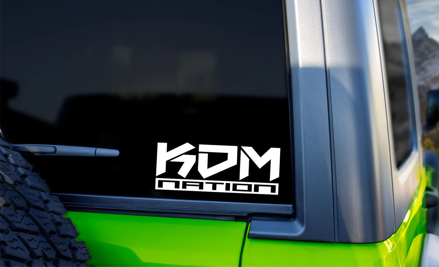 KDM Nation decal