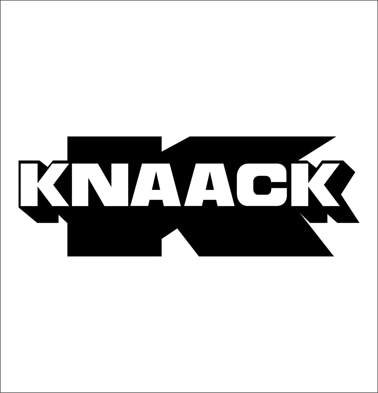 Knaack decal B