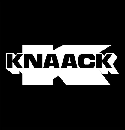 Knaack decal B