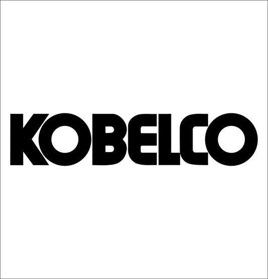 Kobelco decal, car decal sticker