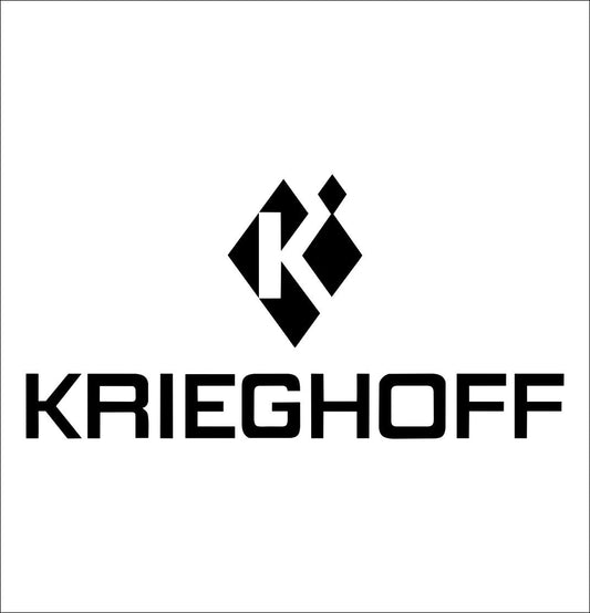 Krieghoff decal, firearm decal, car decal sticker