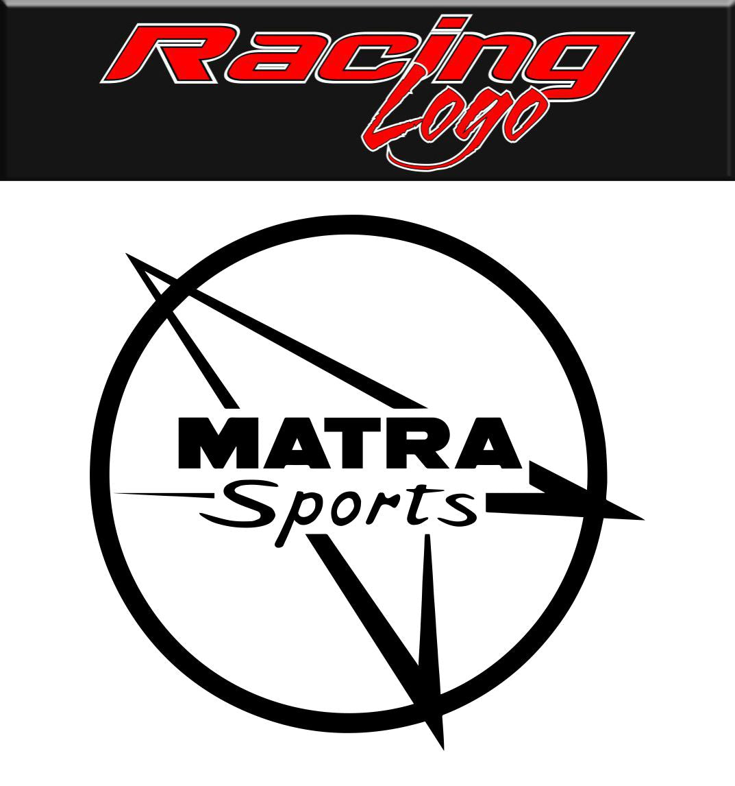 Matra Sports decal, sticker, racing decal