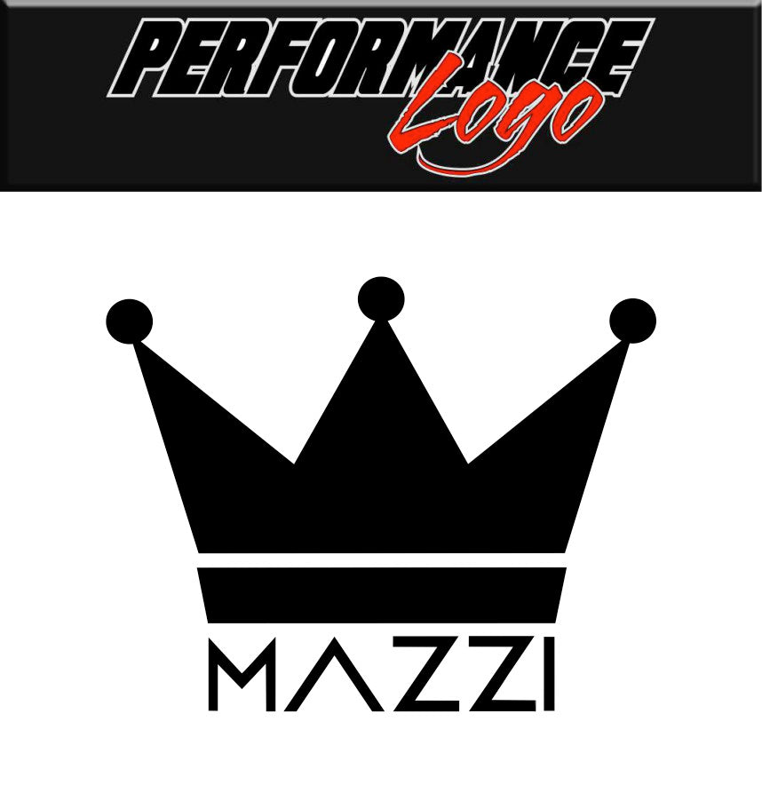 mazzi Wheels decal, performance car decal sticker