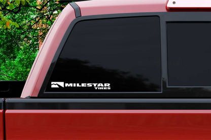 Milestar Tires decal, sticker