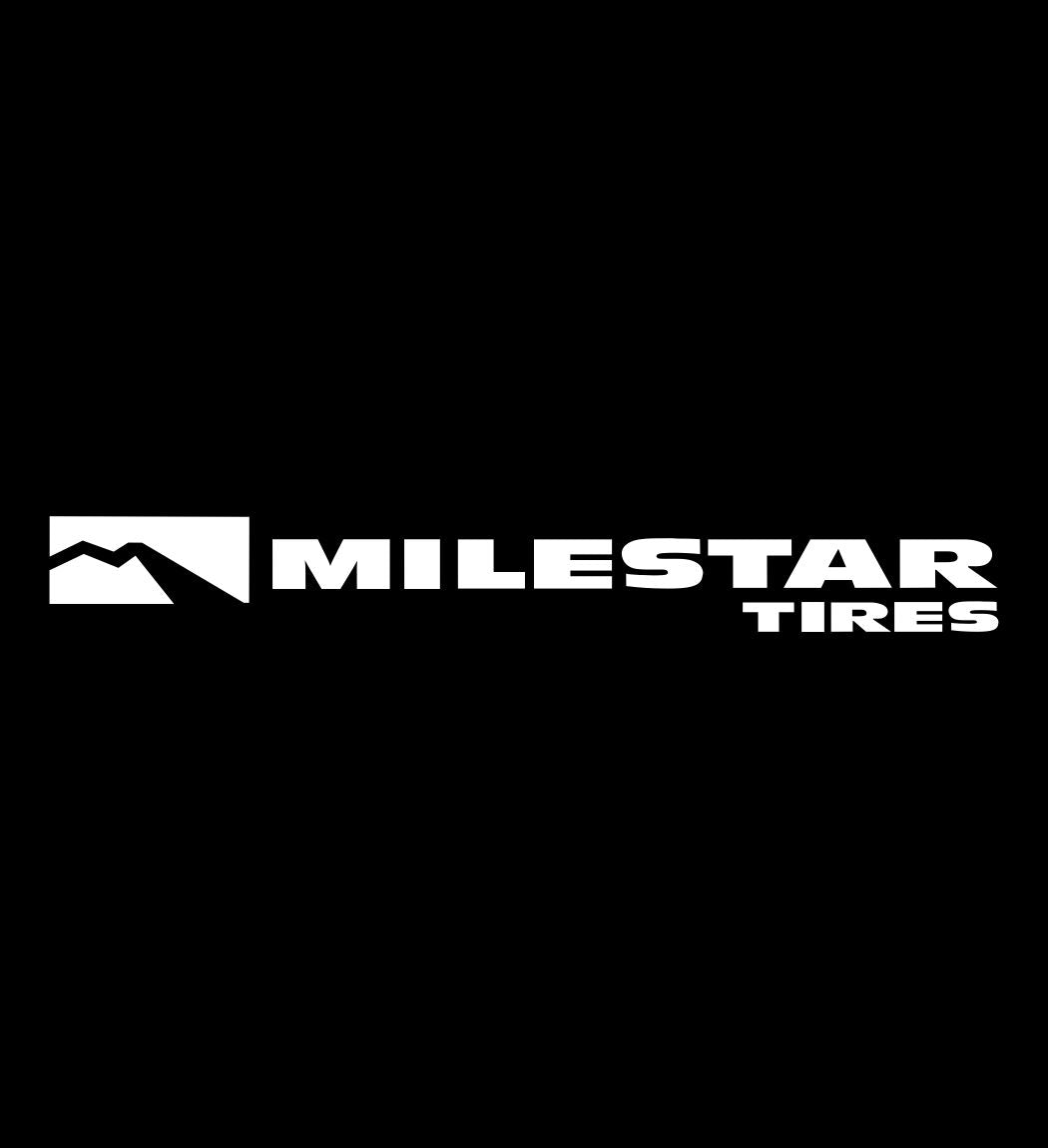 Milestar Tires decal