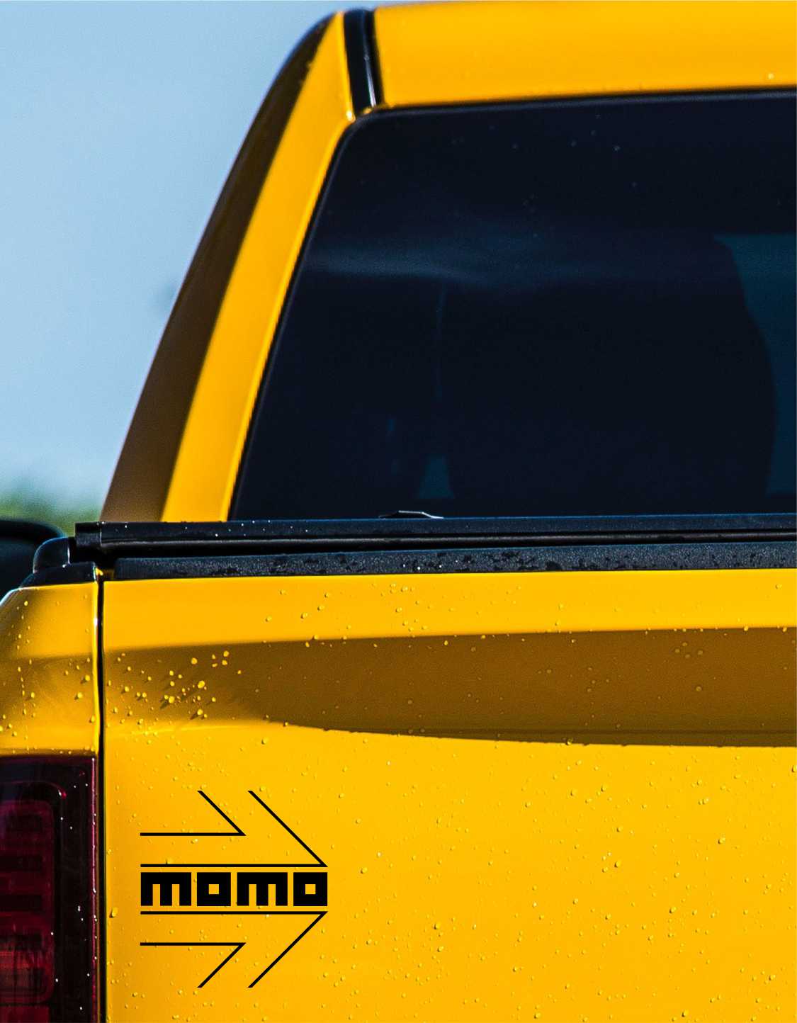 Momo decal B , sticker