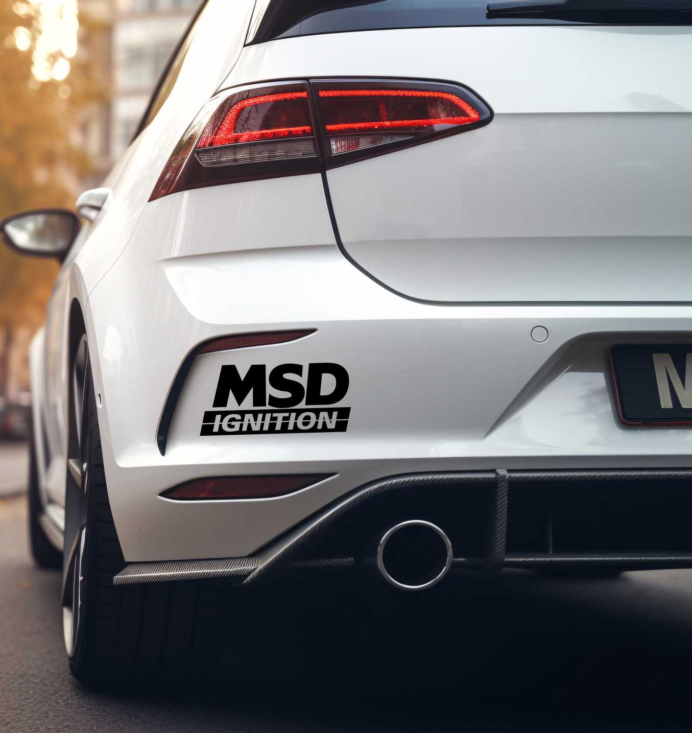 MSD Ignition decal, sticker