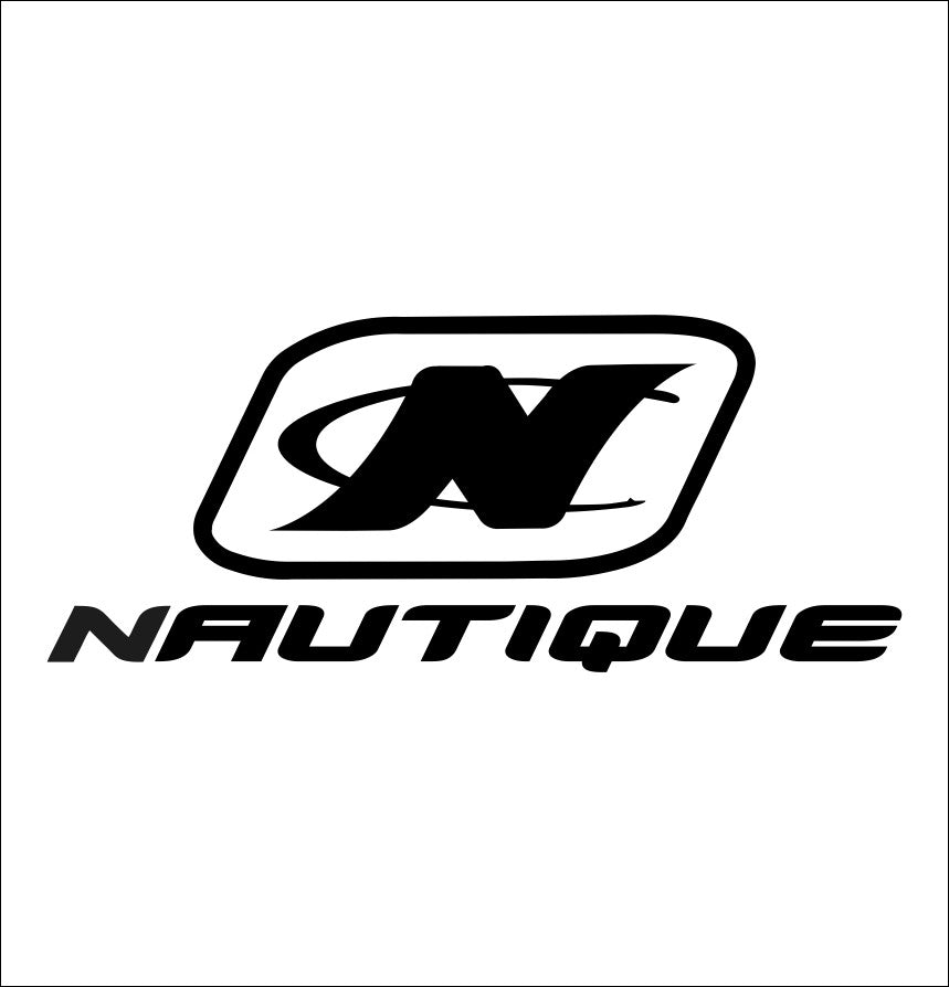 Nautique Boats decal, fishing hunting car decal sticker