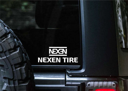 Nexen Tire decal B, sticker