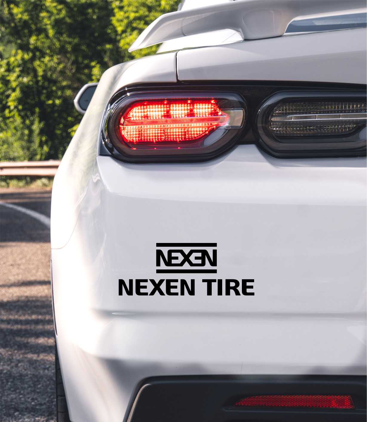 Nexen Tire decal B, sticker