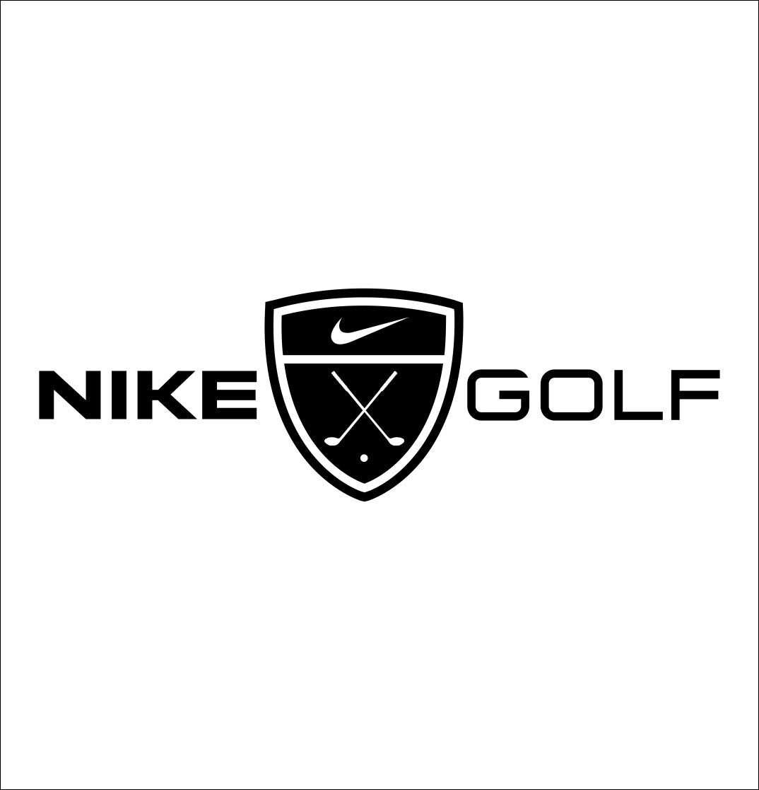 Nike Golf  decal, golf decal, car decal sticker