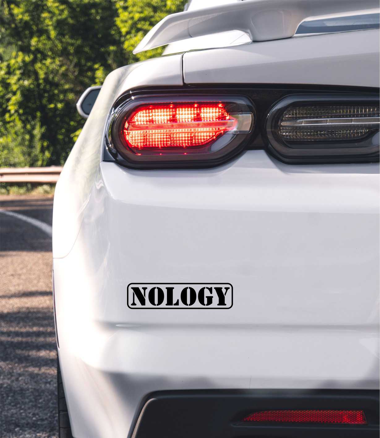 Nology decal, sticker