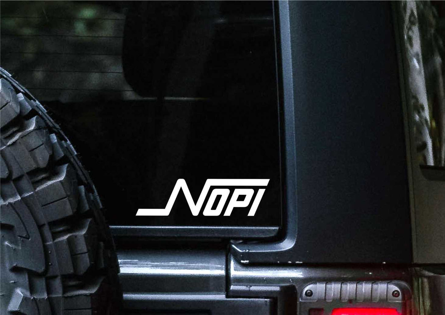 NOPI Motorsports decal, sticker