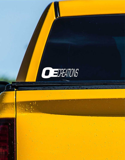 OE Creations decal, sticker