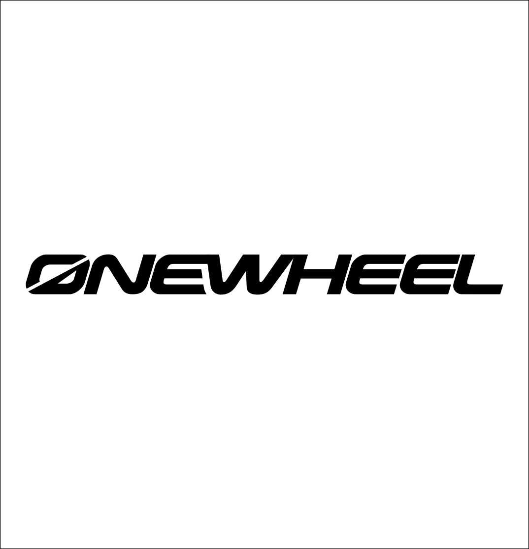 Onewheel decal