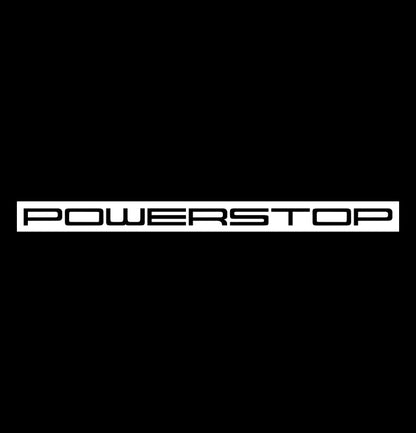 Power Stop Brakes decal