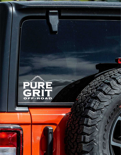 Pure Grit Off Road decal, sticker