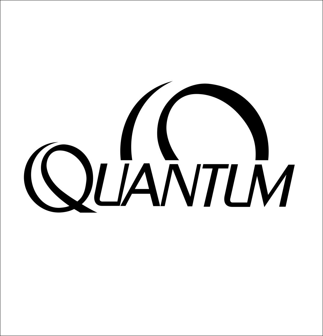 Quantum Fishing decal, sticker, hunting fishing decal