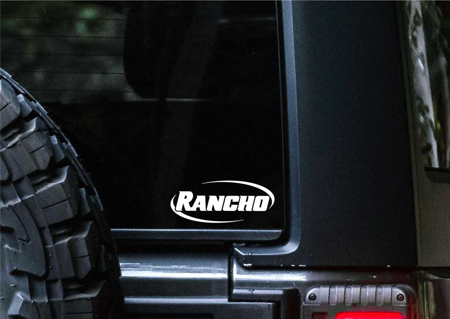 Rancho decal, sticker