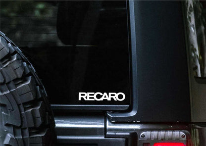 Recaro decal, sticker