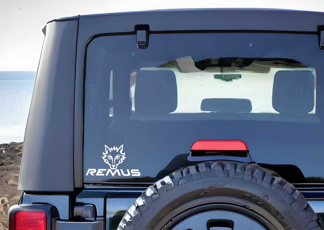 Remus decal, sticker