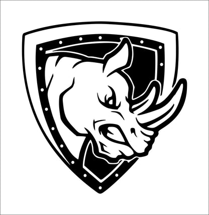 Rhino USA decal, sticker