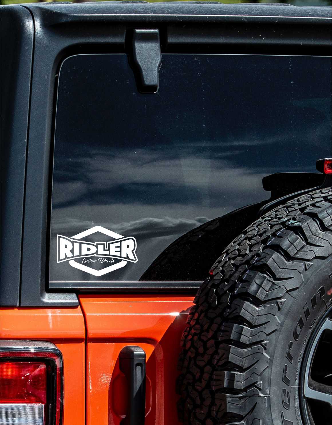 Ridler Wheels decal, sticker