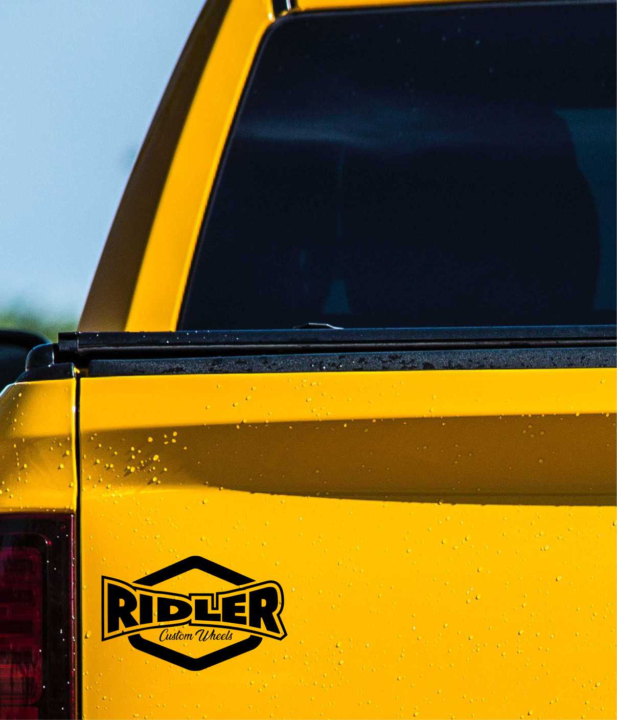 Ridler Wheels decal, sticker