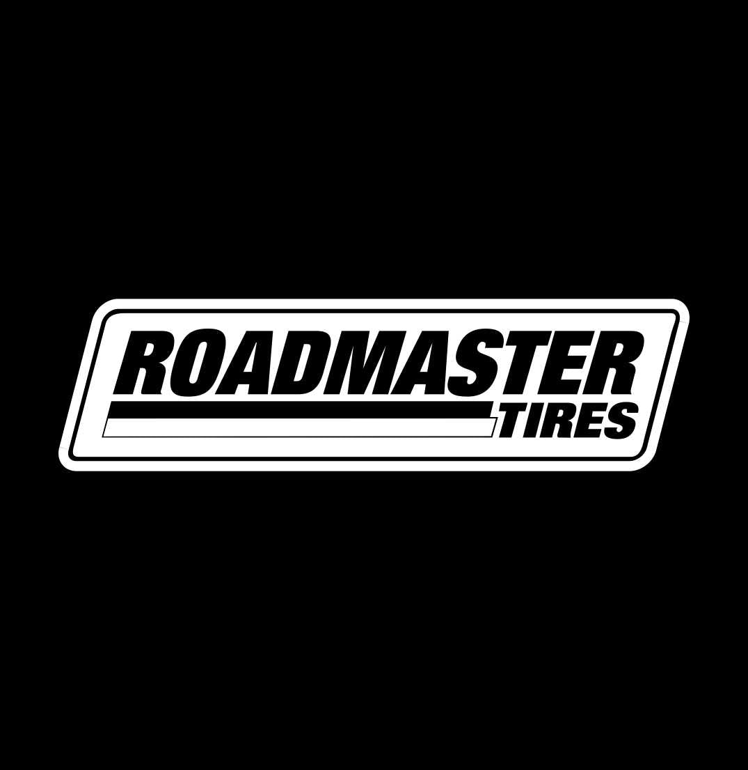 Roadmaster Tires decal