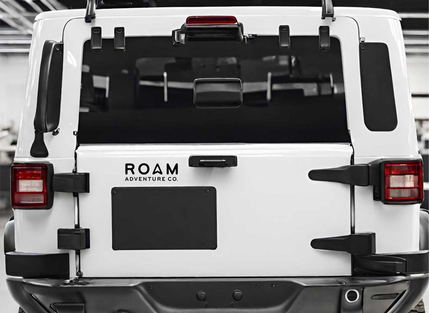 Roam Adventure decal, sticker