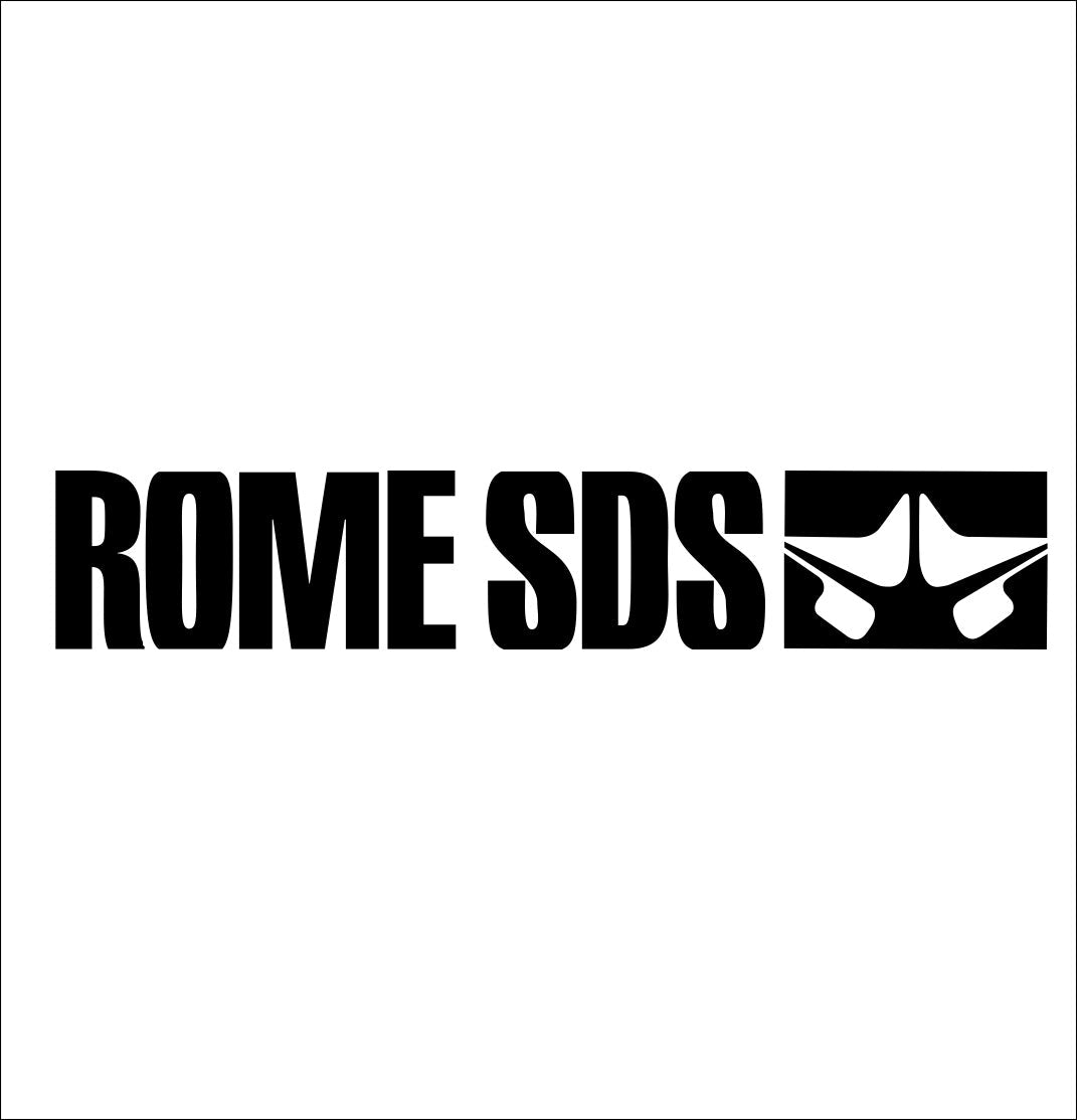 Rome Snowboards decal, ski snowboard decal, car decal sticker