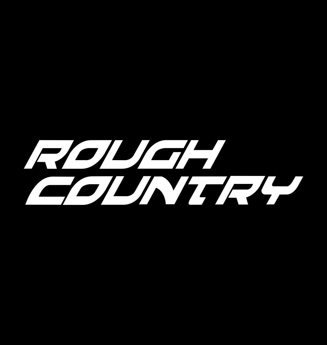 Rough Country Suspension decal C