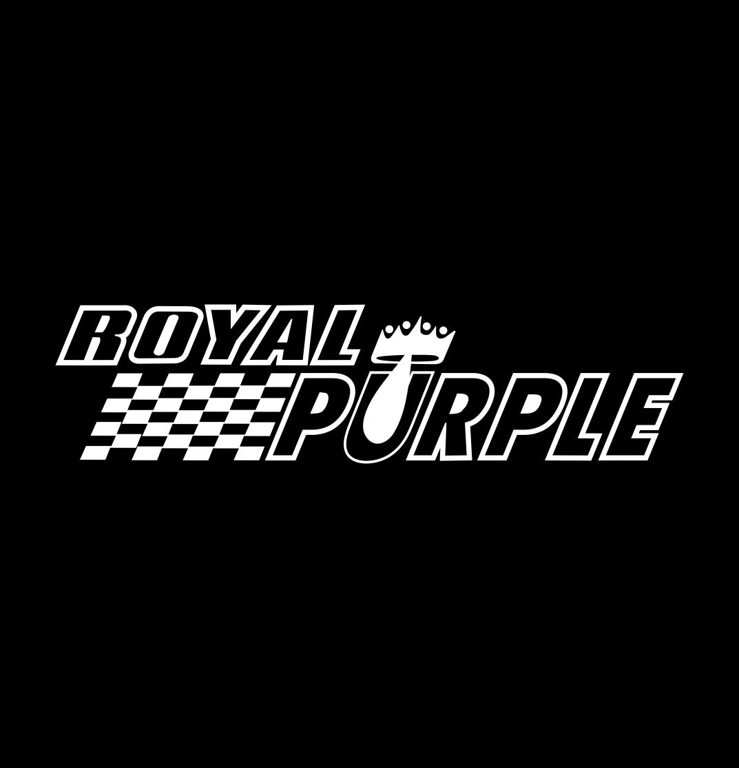 Royal Purple decal