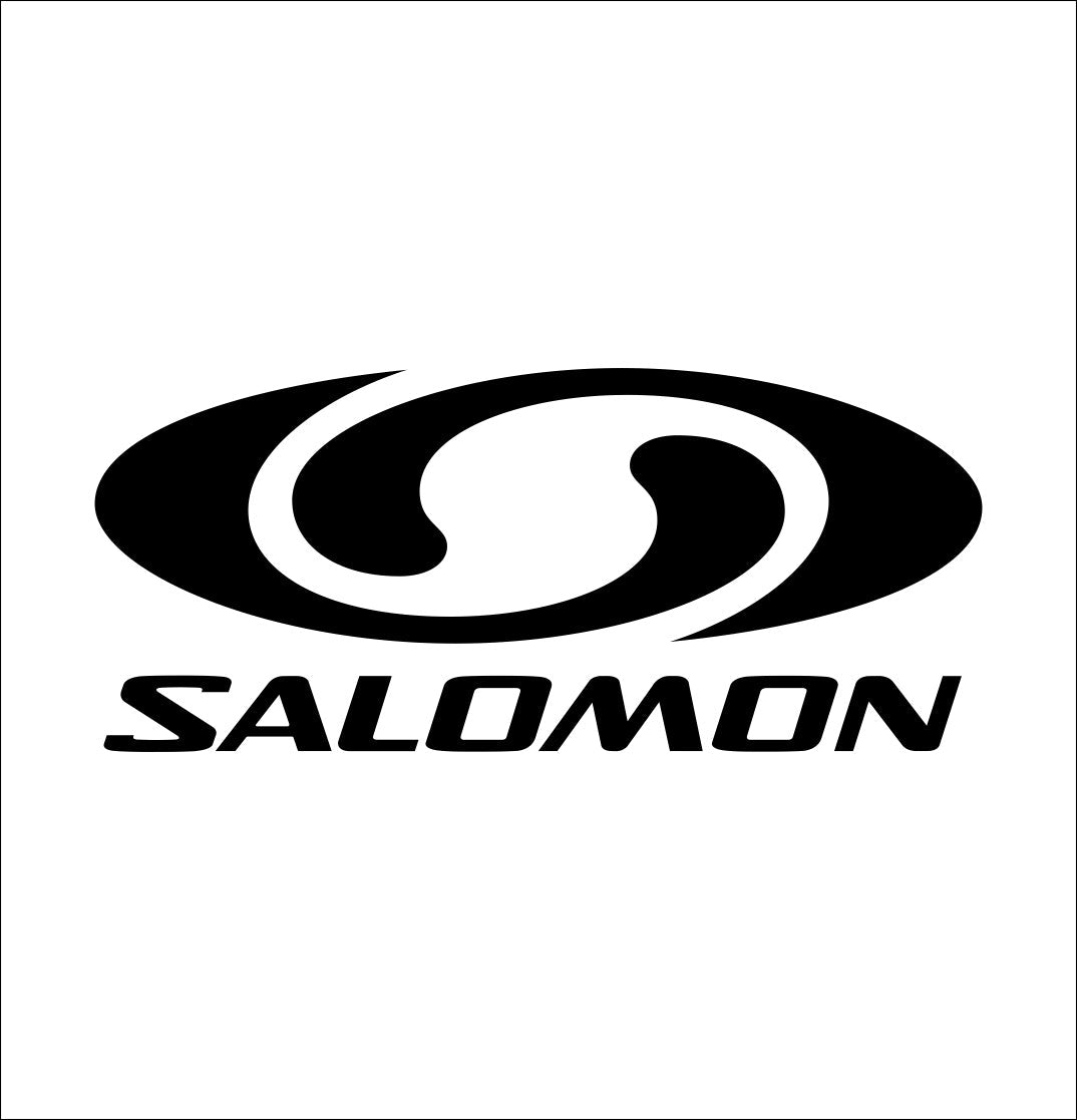 salomon decal, car decal sticker