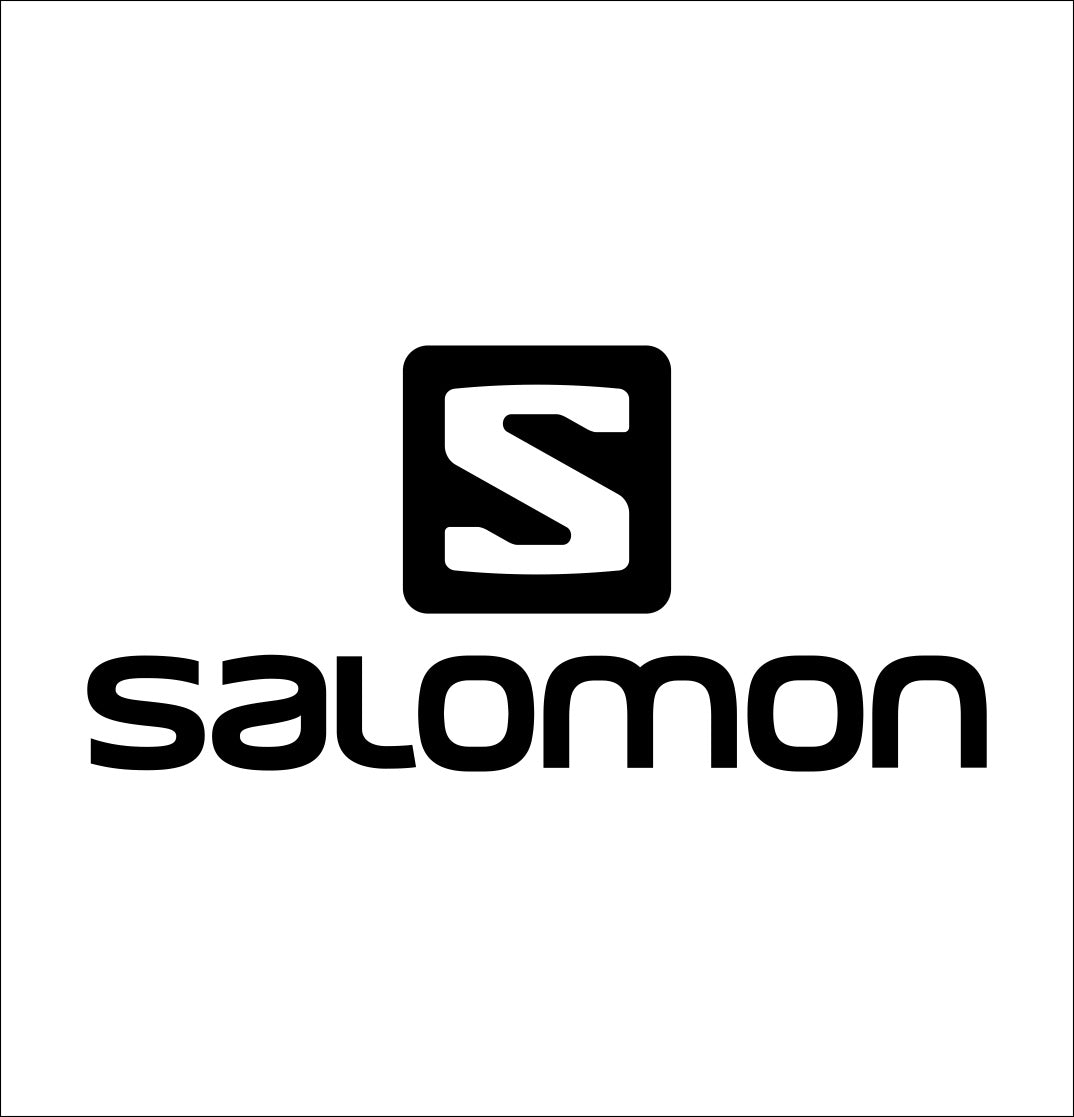 salomon decal, car decal sticker