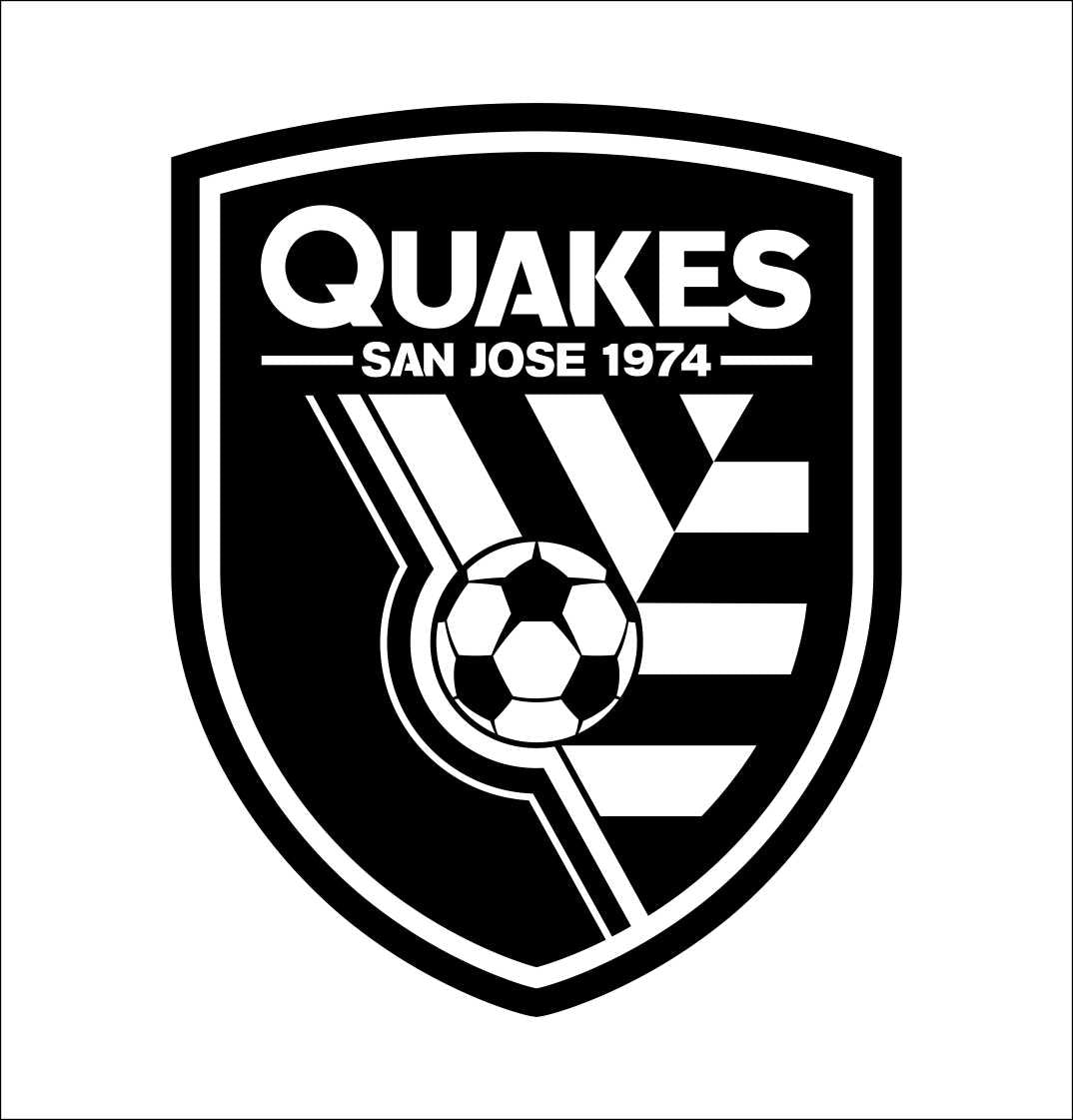 San Jose Quakes decal