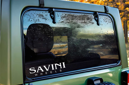 Savini Wheels decal, sticker