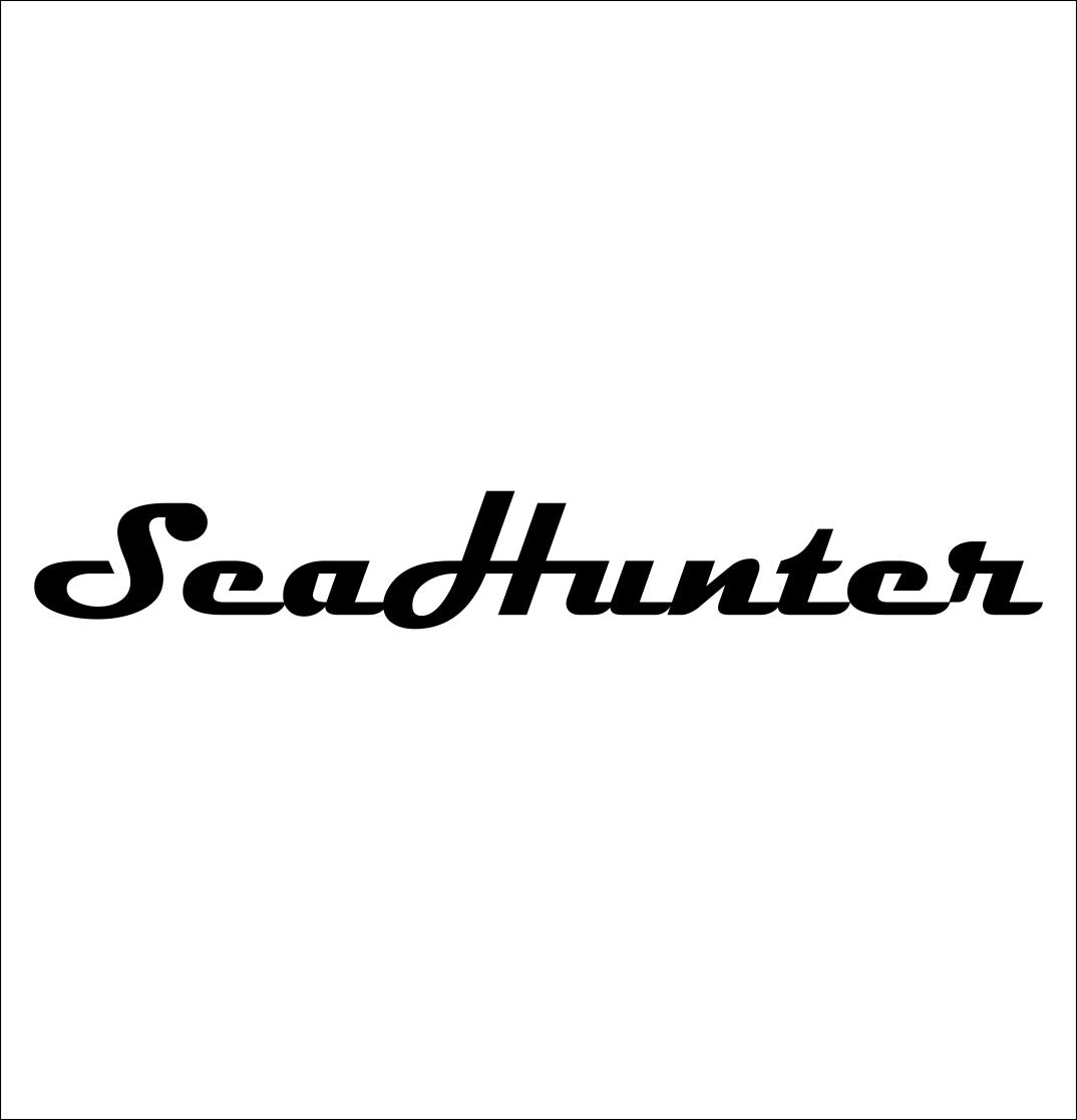 SeaHunter Boats decal