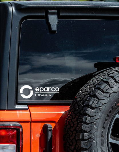 Sparco wheels decal, sticker B