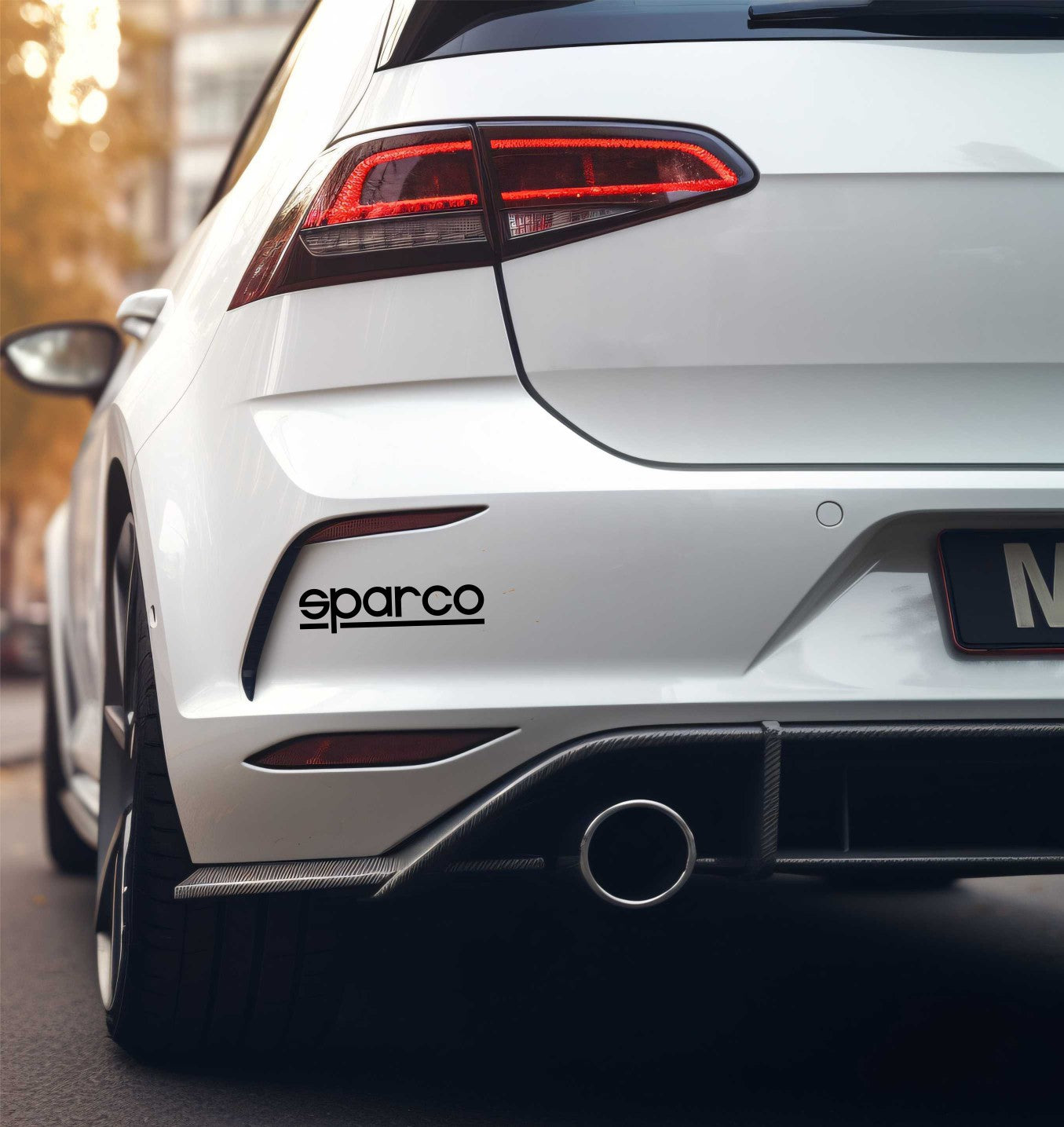 Sparco decal, sticker