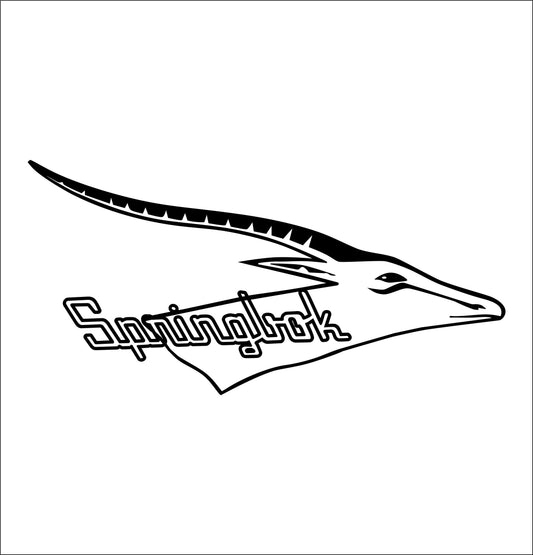 Springbok Boats decal