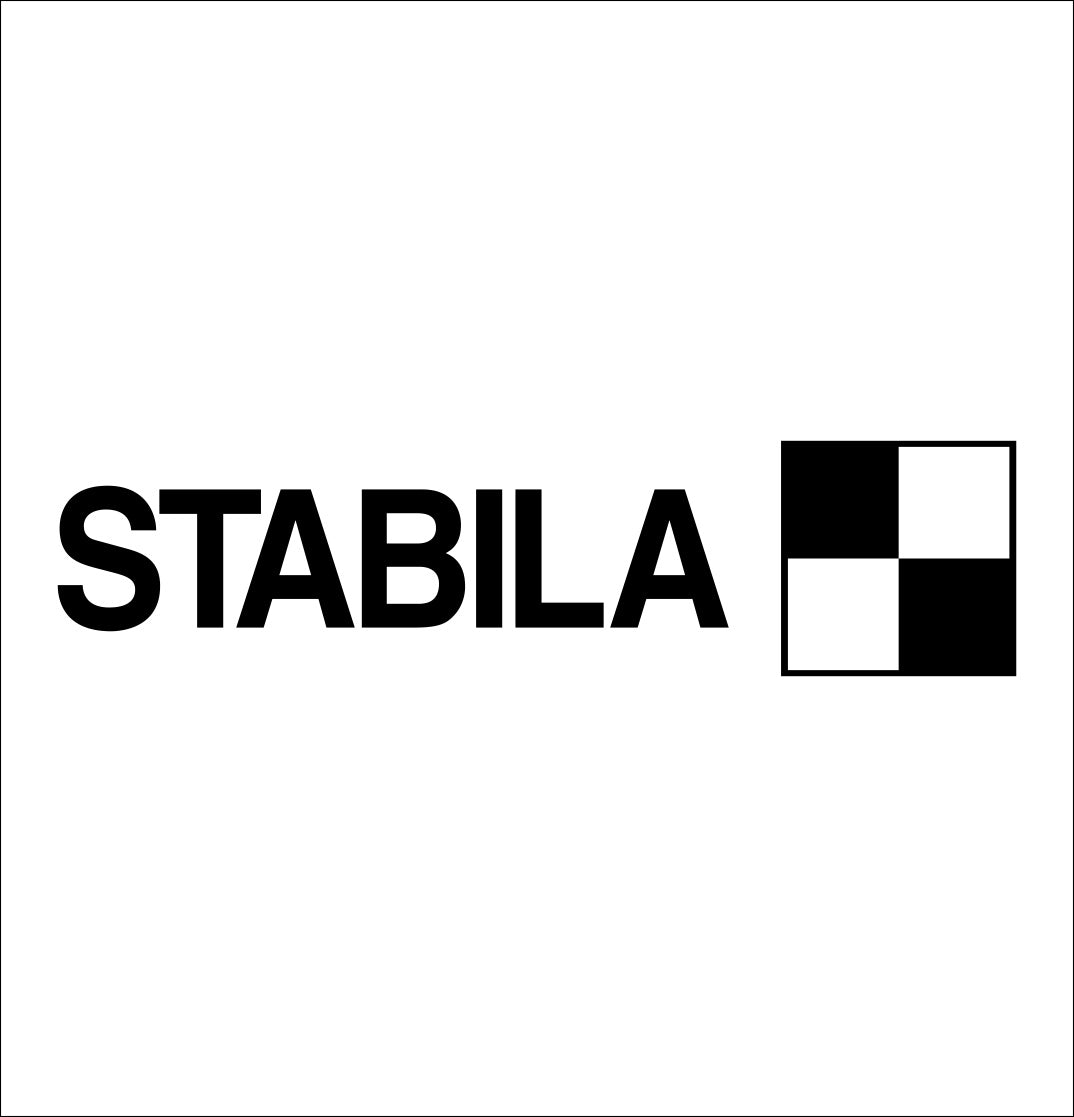 stabila decal, car decal sticker