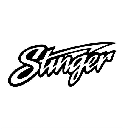 Stinger decal, sticker