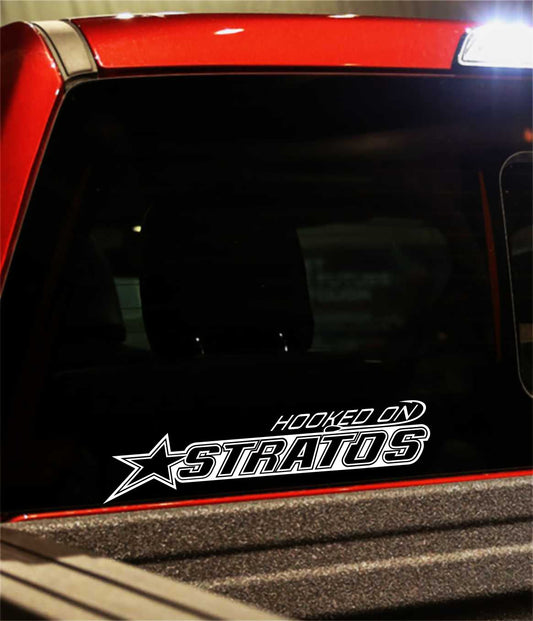 stratos boats decal, car decal, fishing sticker