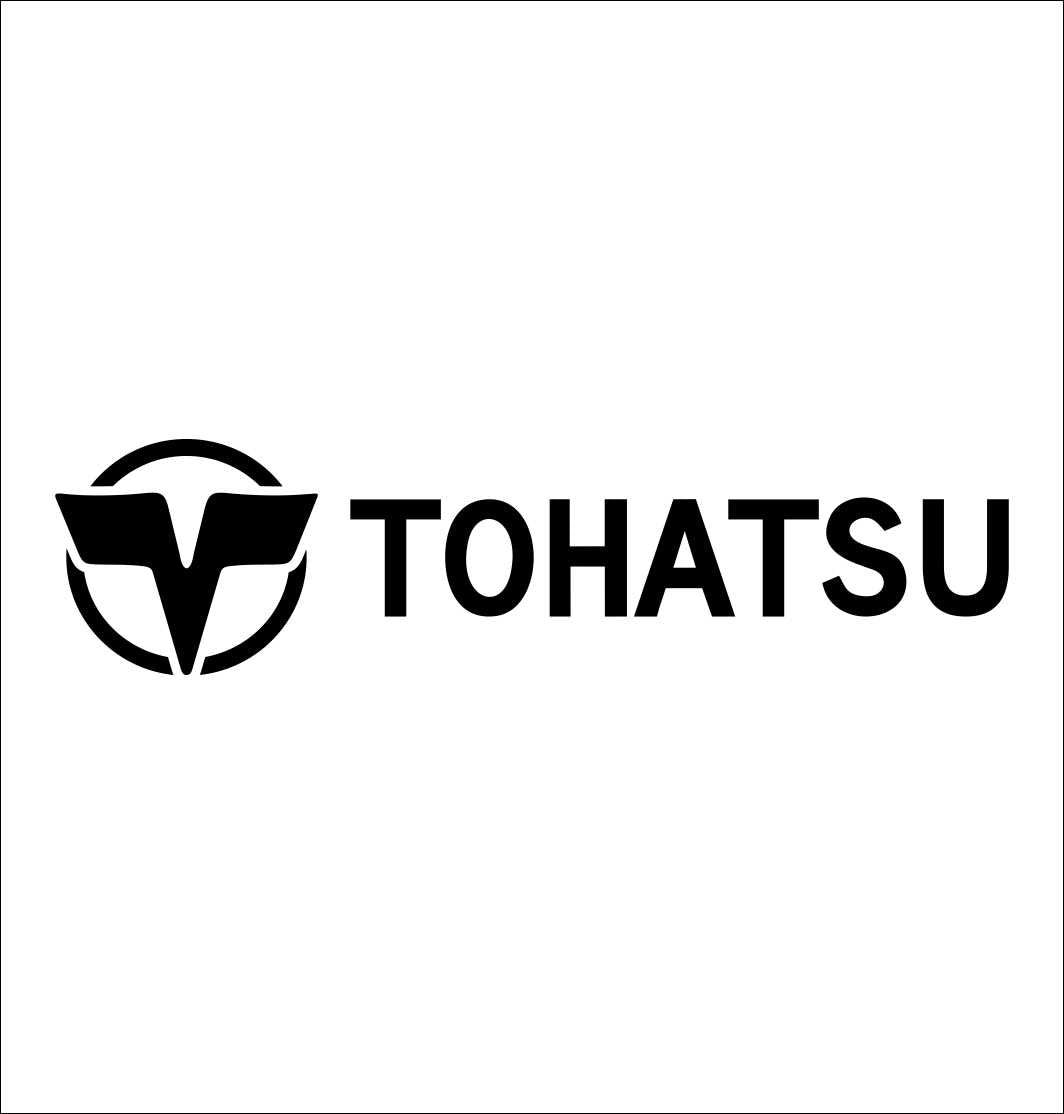 Tohatsu Motors decal B