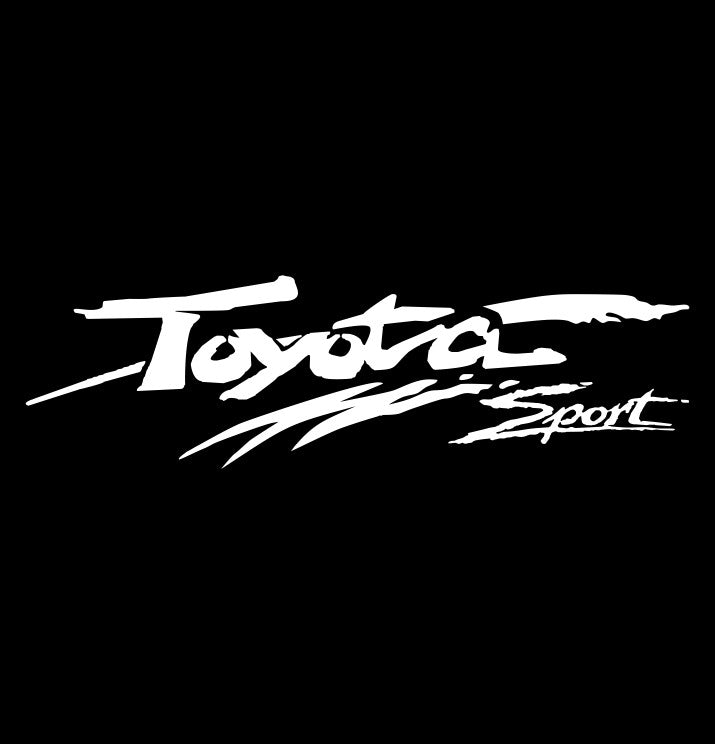 Toyota Sport decal, sticker