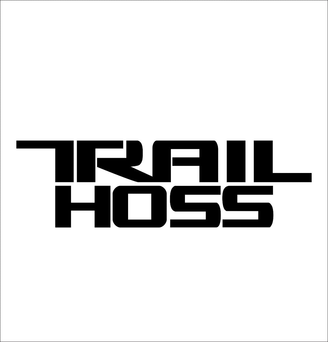 Trail Hoss decal