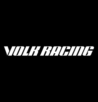 Volk Racing decal, sticker