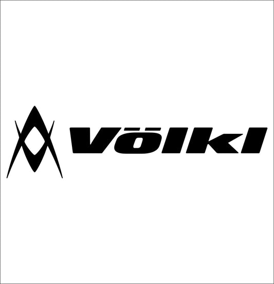 volkl decal, car decal sticker